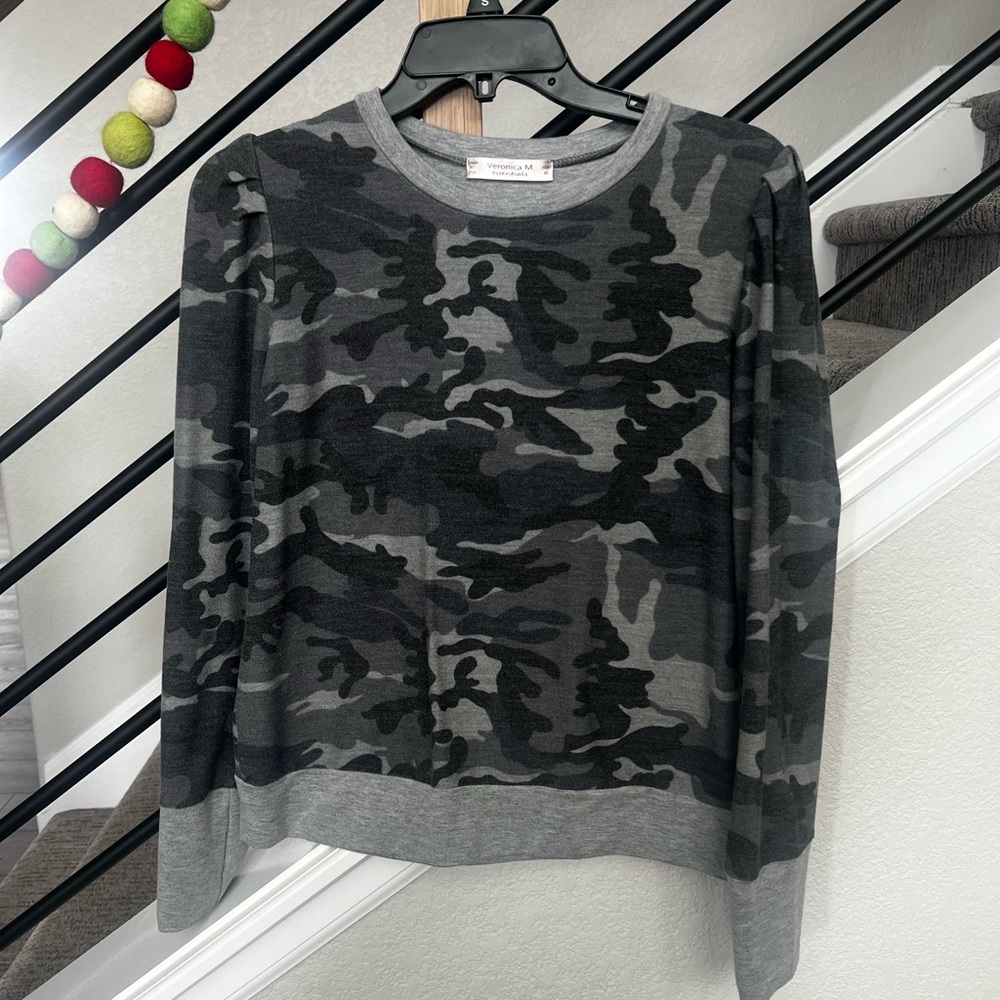 Veronica M Camo Top